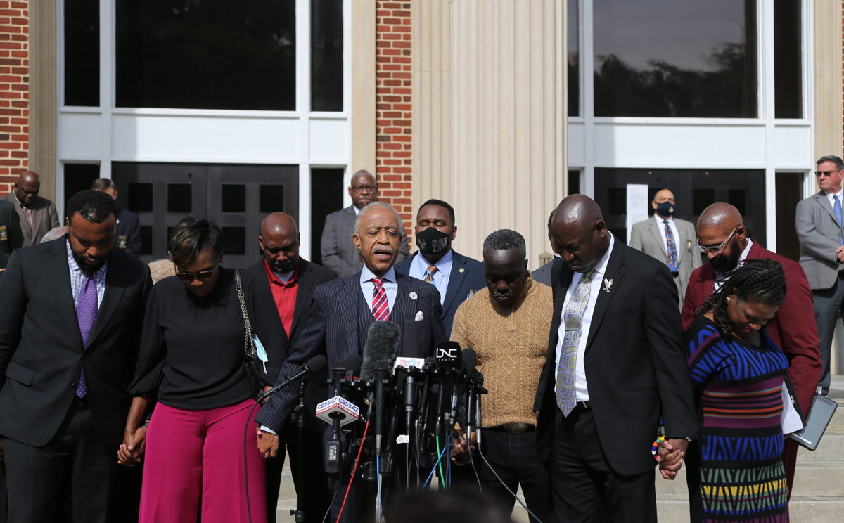 <i>Richard Burkhart/Savannah Morning News /USA Today Network</i><br/>The Rev. Al Sharpton is asking for a just verdict in the trial of the three men accused of killing Ahmaud Arbery who was shot while jogging in Georgia last year.