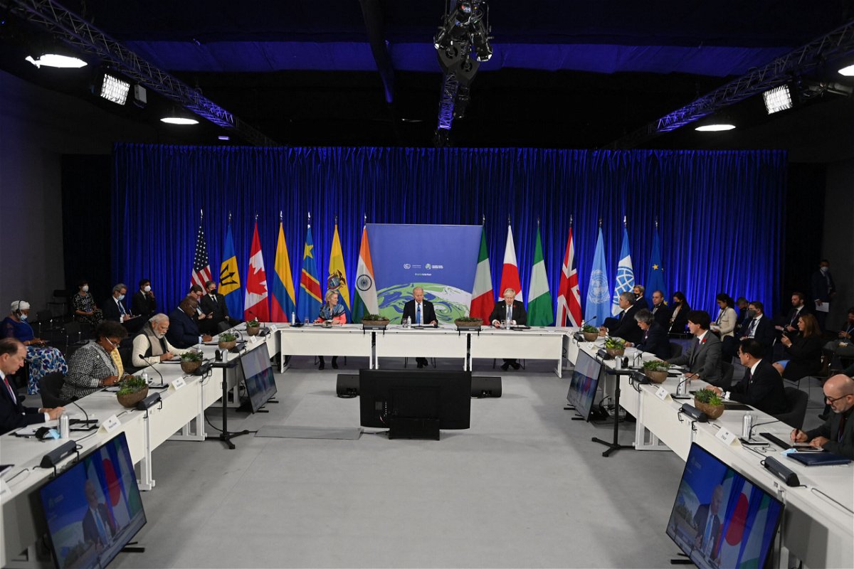 <i>Brendan Smialowski/AFP/Getty Images</i><br/>Around 100 nations and parties have signed on to a global pledge to cut methane emissions by 30% of 2020 levels by 2030