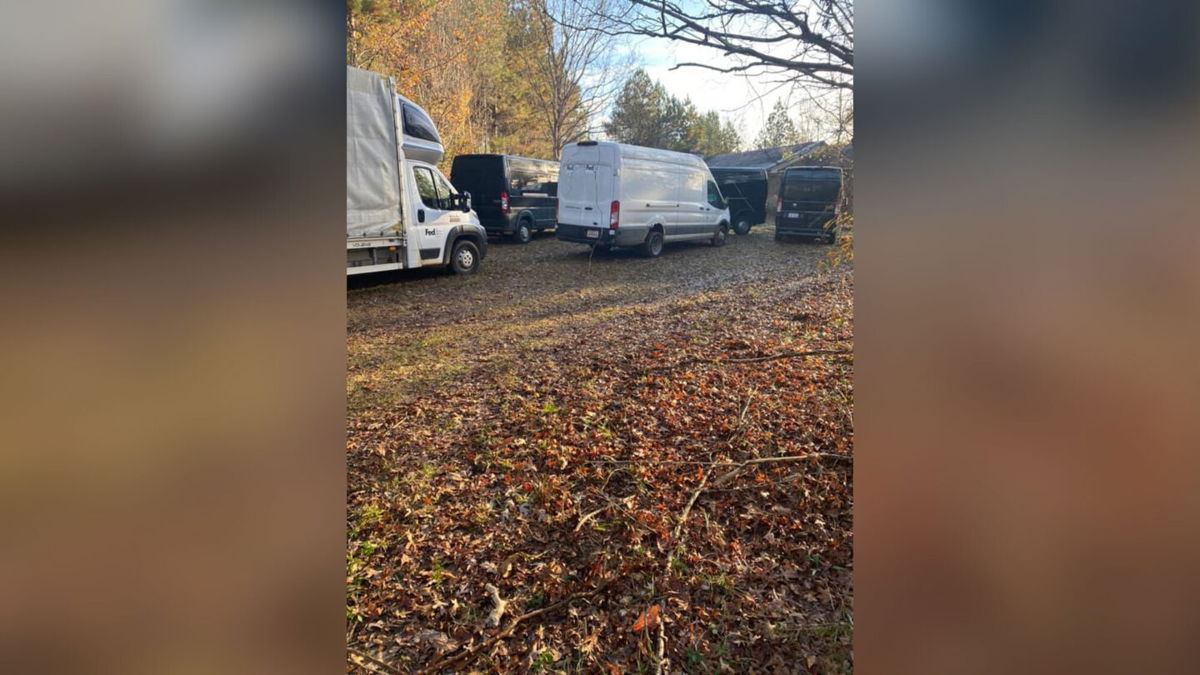 <i>Blount County Sheriff's Office</i><br/>Authorities investigating the discovery of hundreds of FedEx packages in an Alabama ravine have questioned the driver they think is responsible and believe the driver dumped packages there at least six times