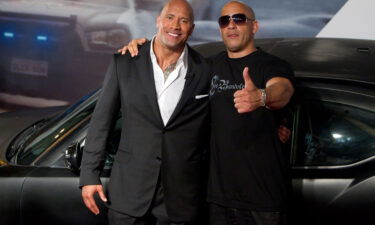 Vin Diesel (right) wants to end the feud with Dwayne Johnson (left) that has been running since 2016.