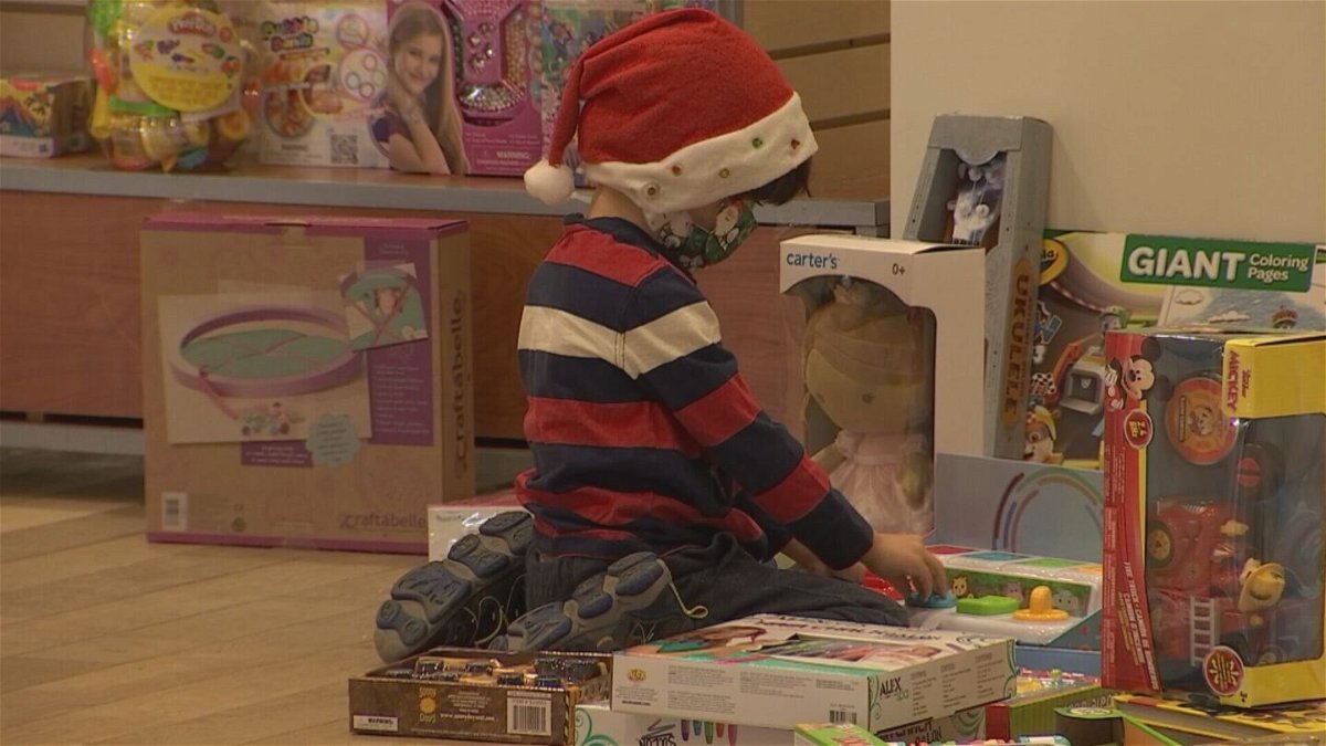 <i>WFSB</i><br/>The Connecticut Department of Children and Families hosted a pop-up toy shop in Glastonbury on December 21 to help families afford Christmas gifts for their children.
