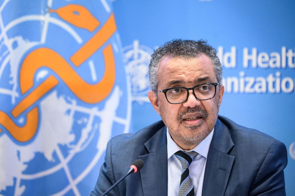 <i>Fabrice Coffrini/AFP/Getty Images</i><br/>World Health Organization Director-General Tedros Adhanom Ghebreyesus said the pandemic might mean canceling in-person events over the holiday period