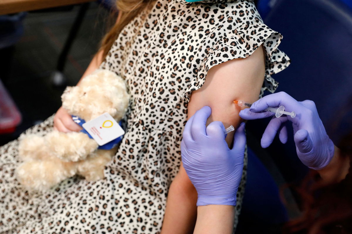 <i>Jeff Kowalsky/AFP/Getty Images</i><br/>Most parents still have concerns about the safety of Covid-19 vaccines for children