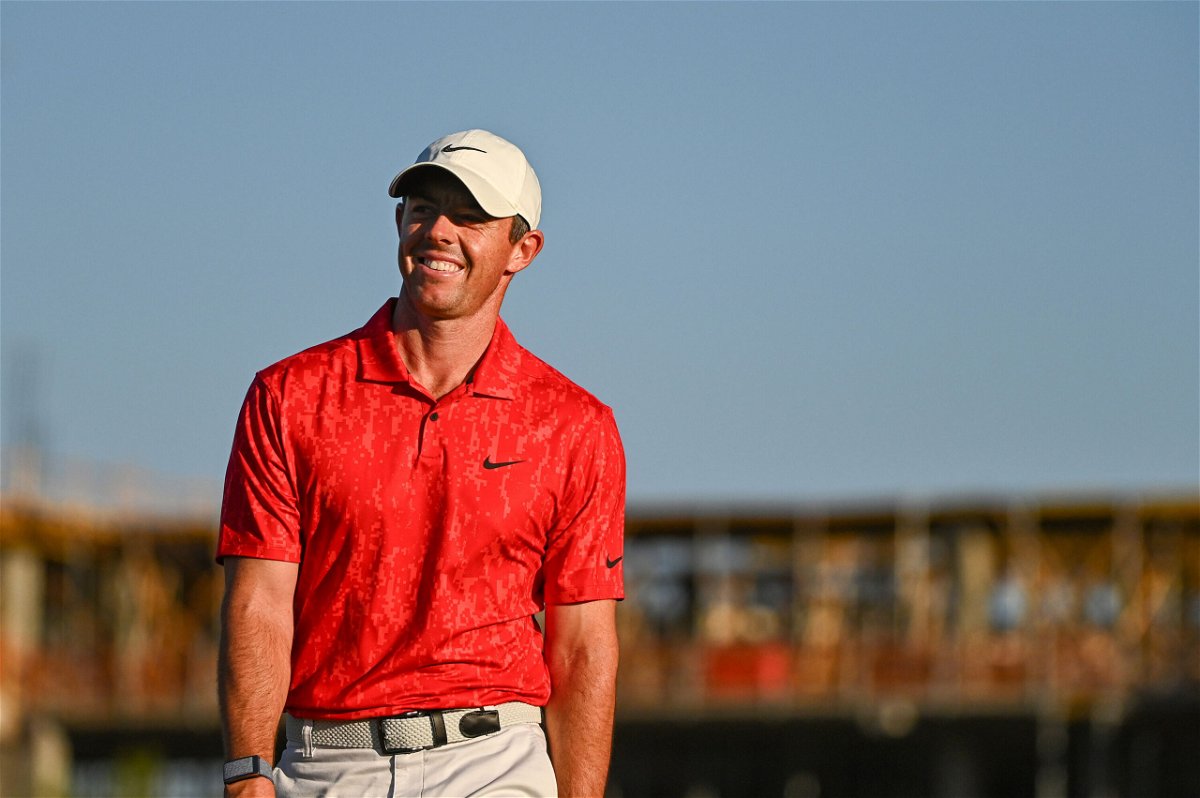 <i>Alex Goodlett/Getty Images</i><br/>Four-time major winner Rory McIlroy pictured on October 17