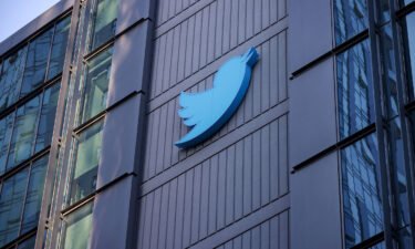 Twitter pictured in San Francisco