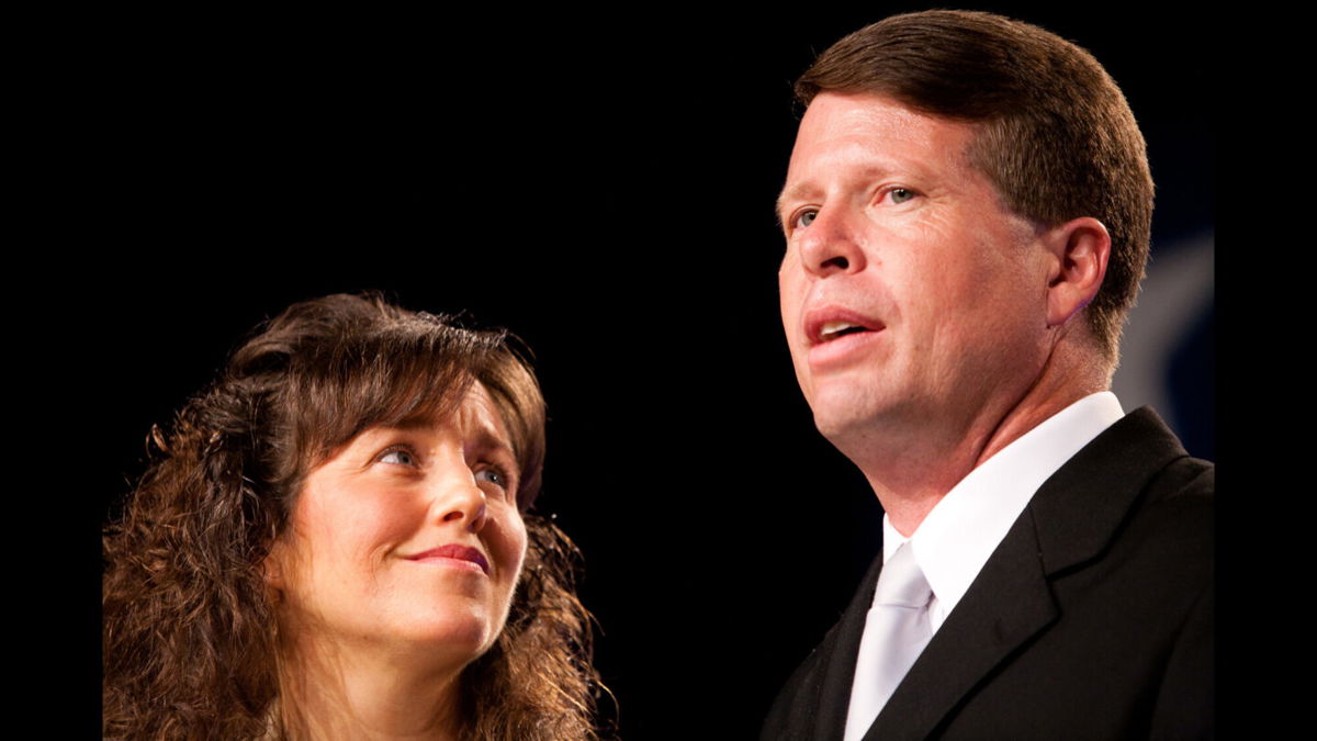 <i>Brendan Hoffman/Getty Images</i><br/>Michelle and Jim Bob Duggar have issued a statement regarding their son Josh Duggar's conviction.