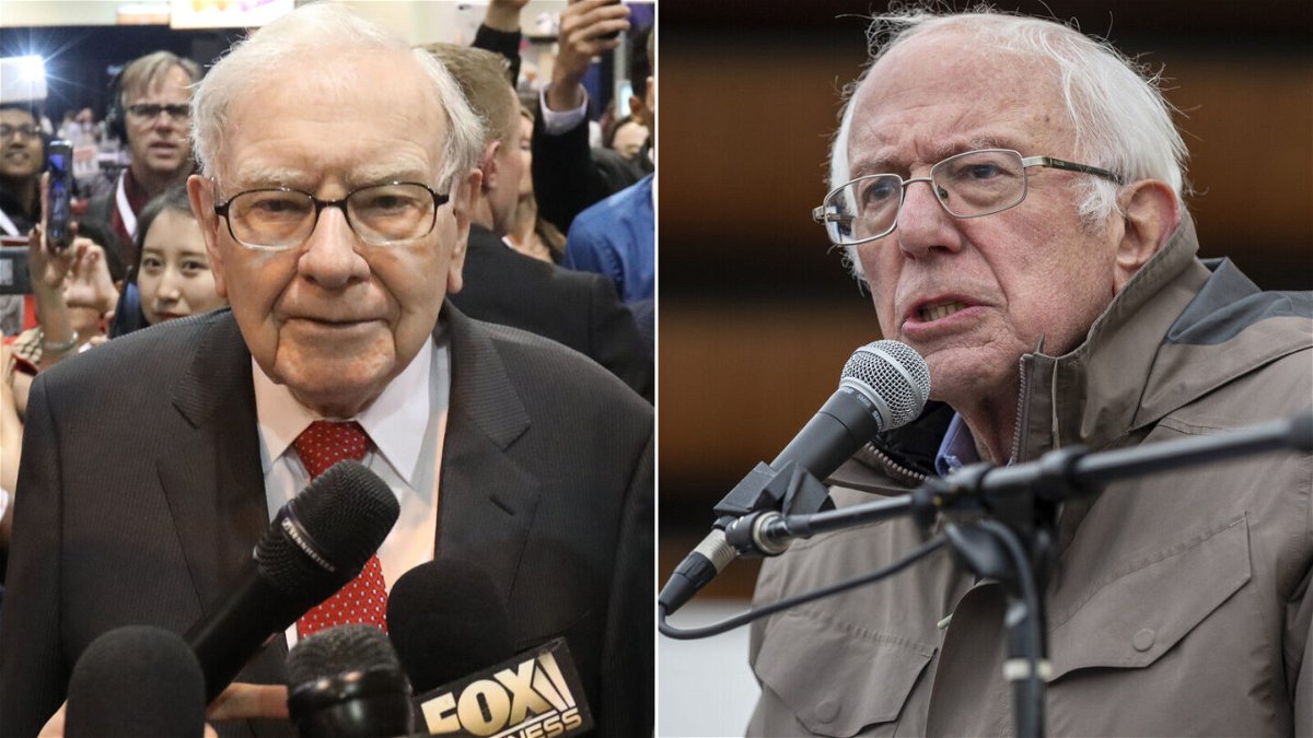 <i>Getty Images</i><br/>Warren Buffett (left)