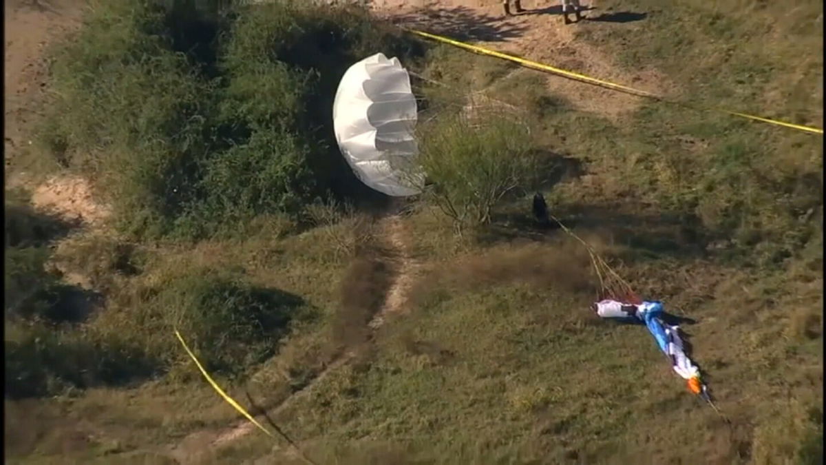 <i>KTRK</i><br/>Two people are dead after a plane collided with a paraglider outside of Fulshear