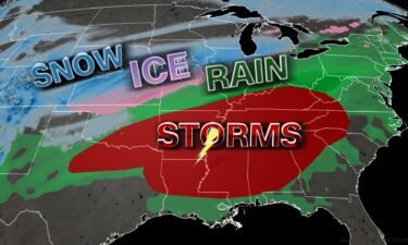 The New Year's Eve weather forecast calls for severe storms