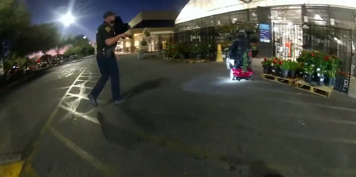 <i>Tucson Police Department</i><br/>A Tucson police officer was fired after video captured him fatally shooting a man in a motorized wheelchair
