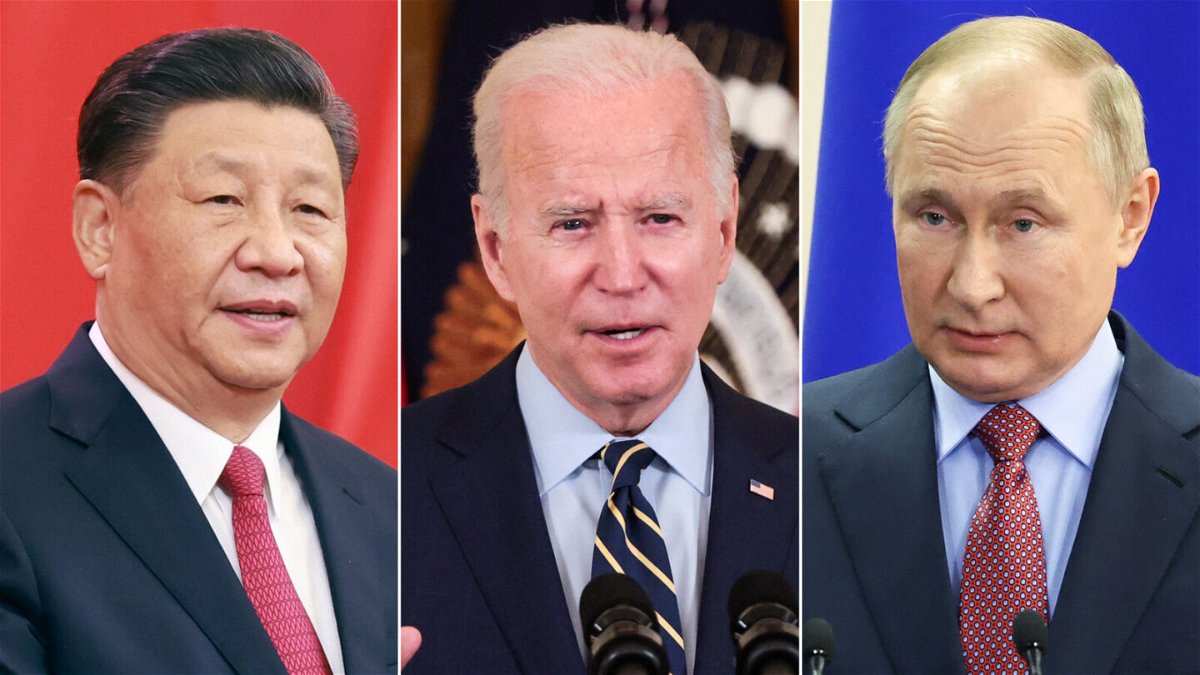 <i>Getty</i><br/>Chinese and Russian state media are working in overdrive to denigrate the Biden administration's Summit for Democracy taking place this week