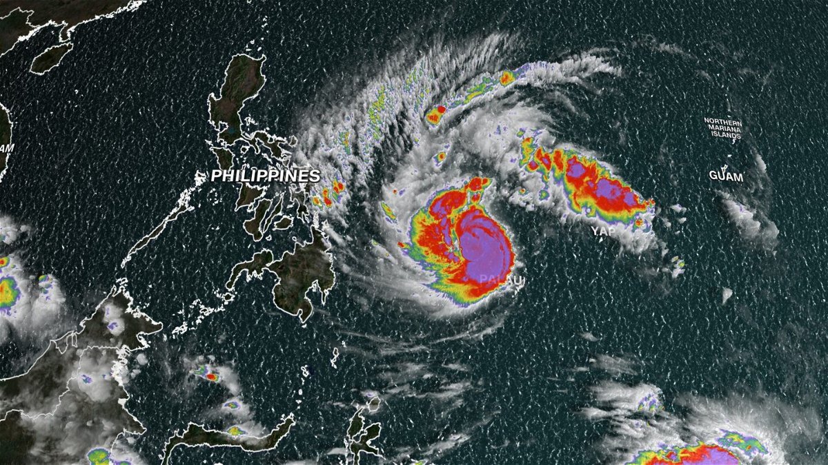 <i>CNN Weather</i><br/>Tropical Storm Rai is steadily strengthening east of the southern Philippines and is on the verge of becoming a typhoon.
