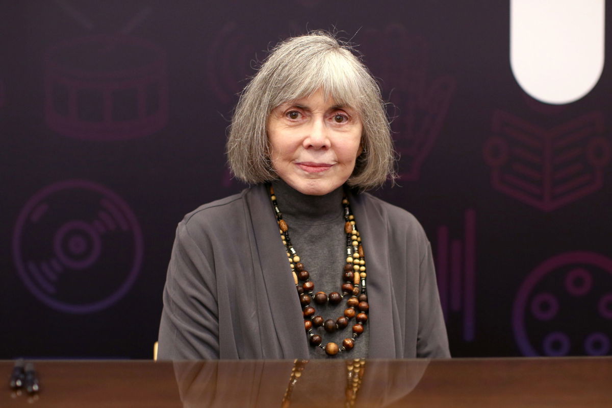 <i>Joe Scarnici/Getty Images</i><br/>'Interview with the Vampire' author Anne Rice dies at age 80. Rice is seen here in Los Angeles on October 29