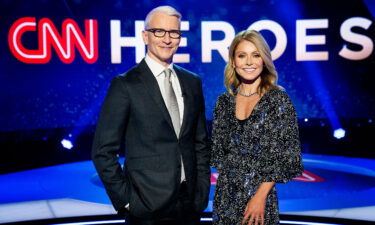 CNN Heroes taping with Anderson Cooper & Kelly Ripa on Tuesday