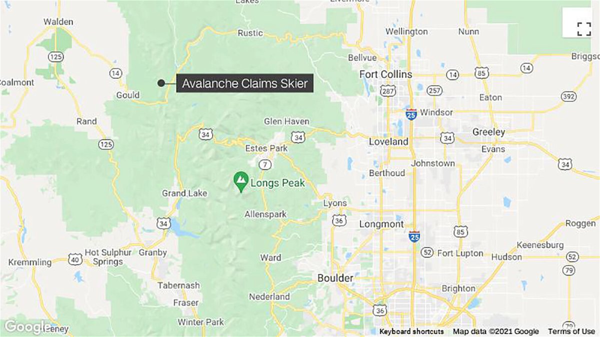 <i>From Google</i><br/>Skier dies after being 'fully buried' in a Colorado avalanche.