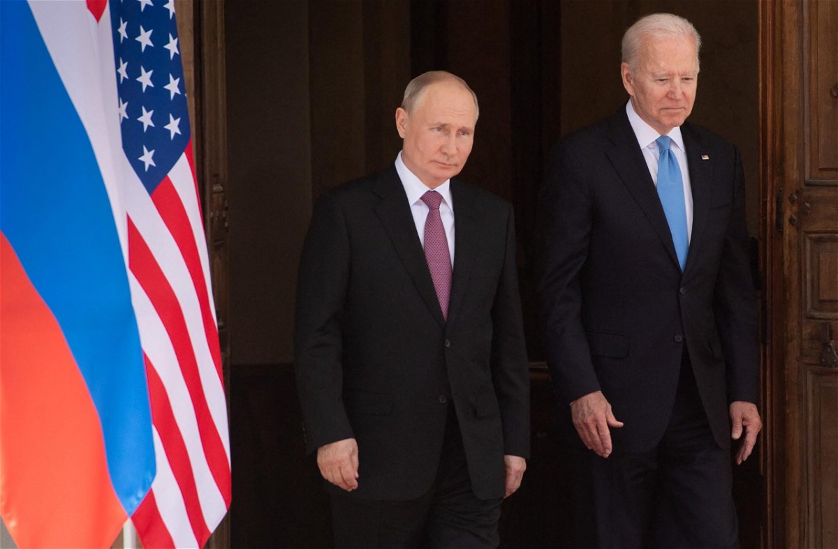 <i>SAUL LOEB/AFP/POOL/Getty Images</i><br/>President Joe Biden ruled out sending US troops to Ukraine to defend the country from a Russian invasion a day after laying out the consequences for such an incursion during a stern phone call with President Vladimir Putin