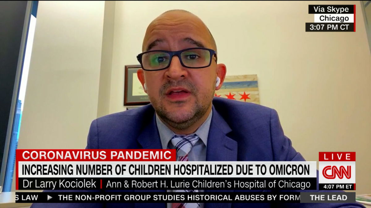 <i>CNN</i><br/>Child hospitalizations are surging in this Chicago hospital. Only one of the young patients was fully vaccinated