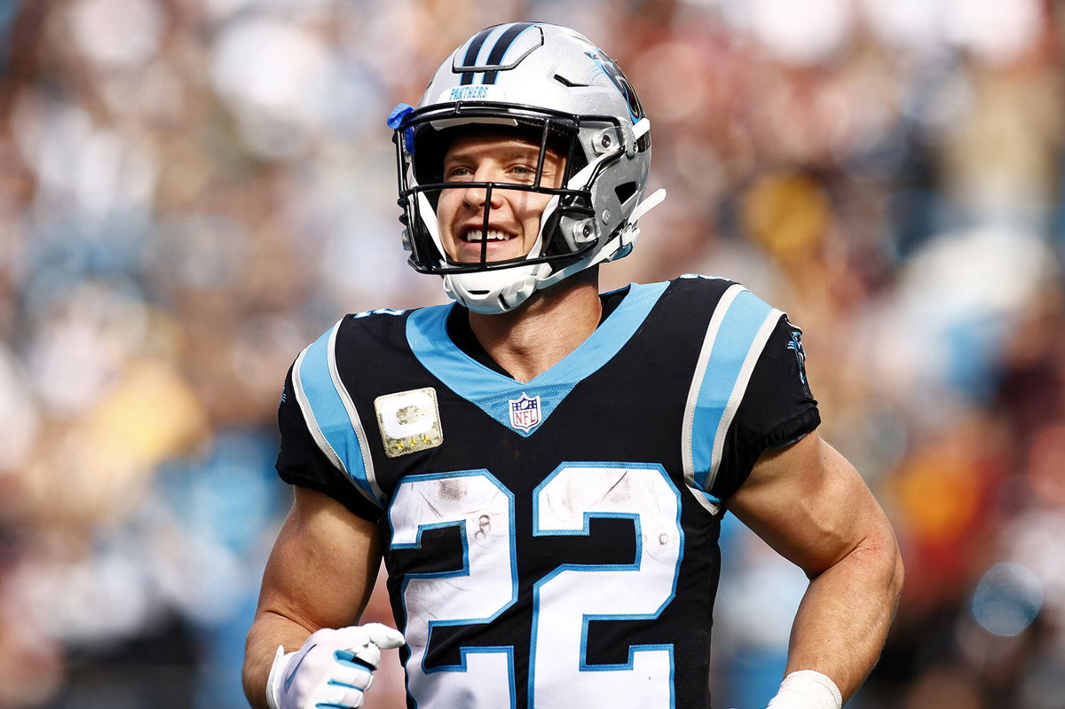 <i>Jared C. Tilton/Getty Images</i><br/>Christian McCaffrey