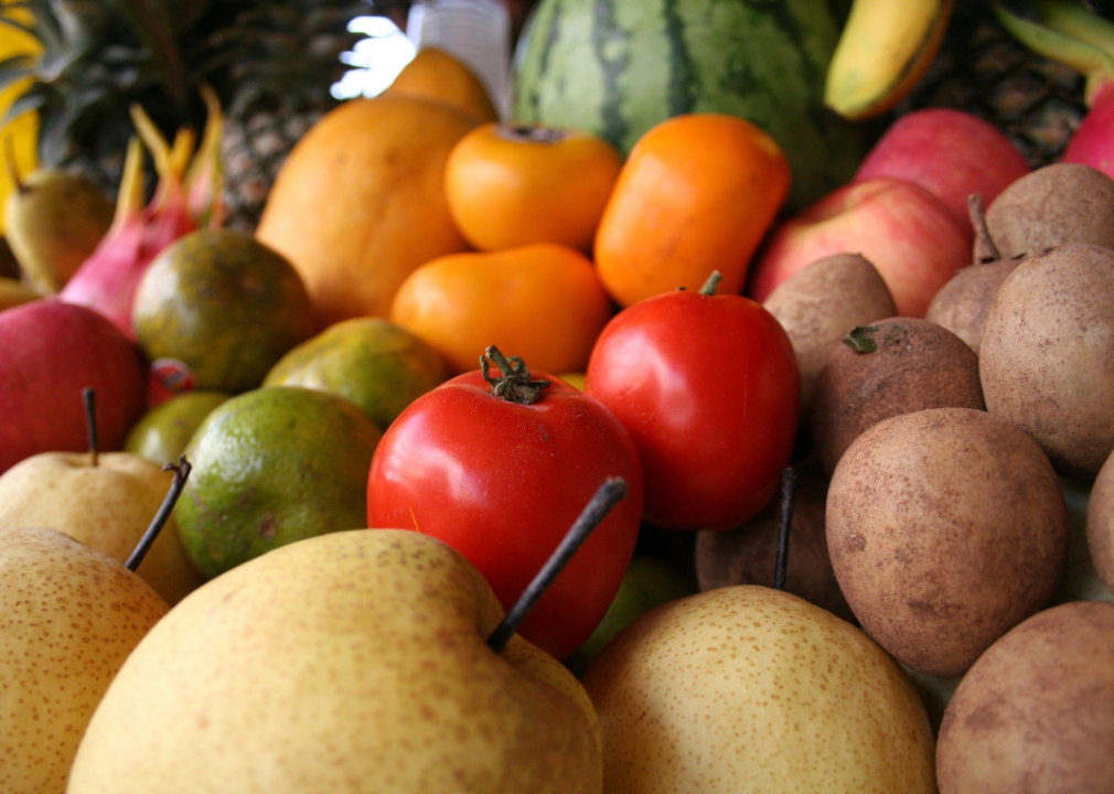 How fruit and vegetable consumption varies by state