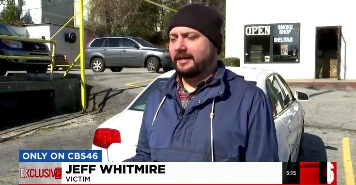 <i>WGCL</i><br/>Jeff Whitmire was run over and dragged in a parking lot.