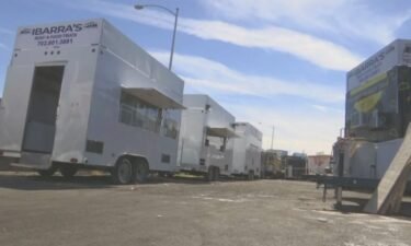 The city of Las Vegas says demand for food truck business licenses is up by 20%.