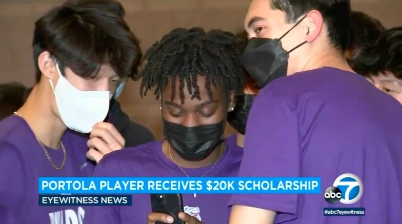 <i>KABC</i><br/>The Portola High School basketball player who was the target of racial slurs during a game received a big surprise from an Orange County businessman who felt he needed to step in and make a change.