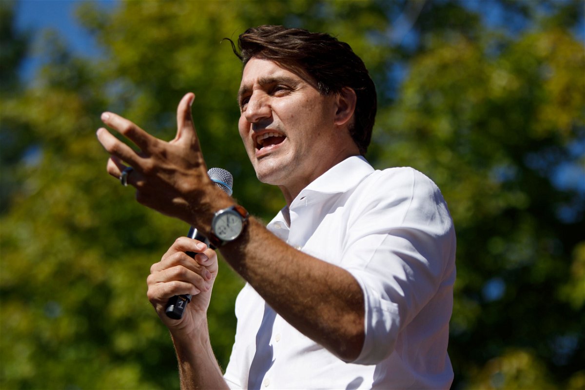 <i>Cole Burston/Getty Images</i><br/>Canadian Prime Minister Justin Trudeau