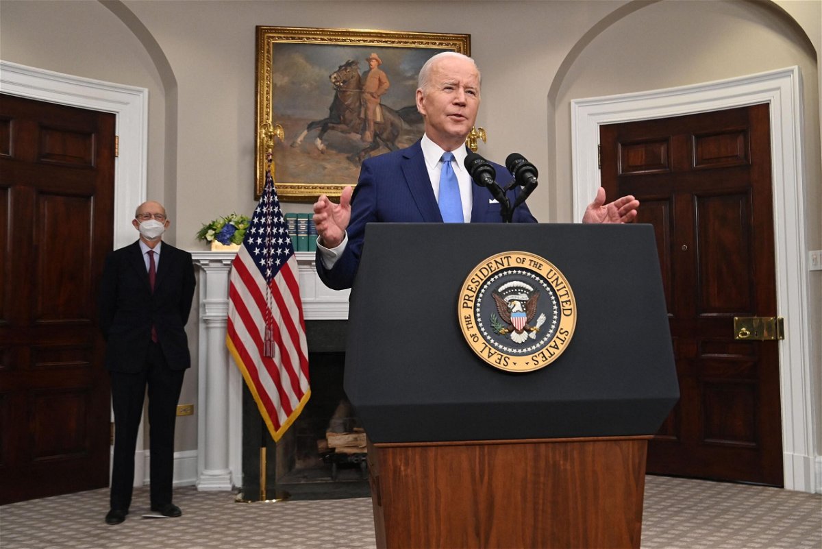 <i>SAUL LOEB/AFP/Getty Images</i><br/>President Joe Biden