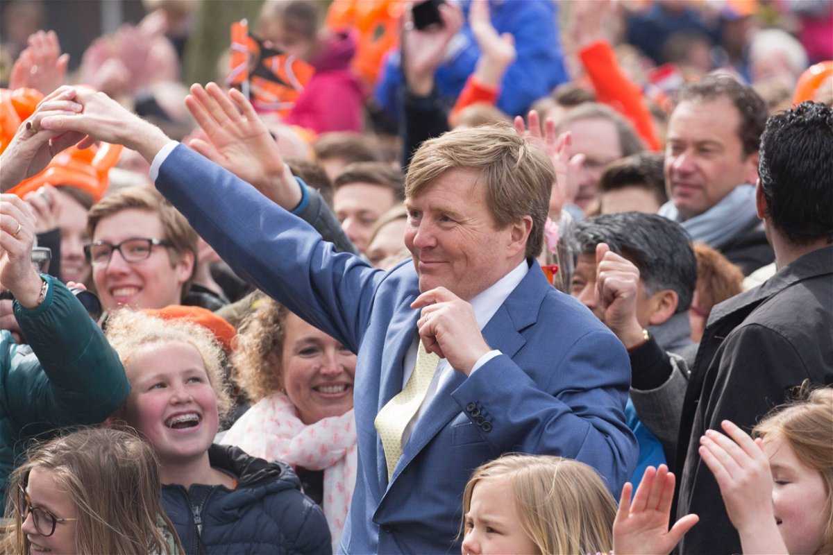 <i>Michel Porro/Getty Images Europe/Getty Images</i><br/>King Willem-Alexander of The Netherlands attends celebrations marking his 49th birthday on King's Day on April 27