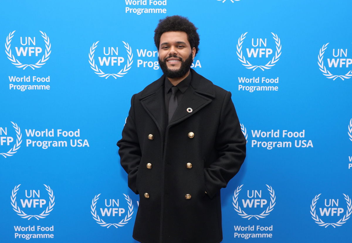 <i>Rich Fury/Getty Images North America/Getty Images for U.N. World Food</i><br/>The Weeknd