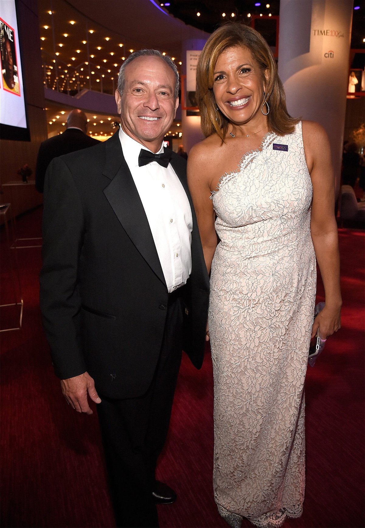 <i>Kevin Mazur/Getty Images for Time</i><br/>Joel Schiffman and Hoda Kotb