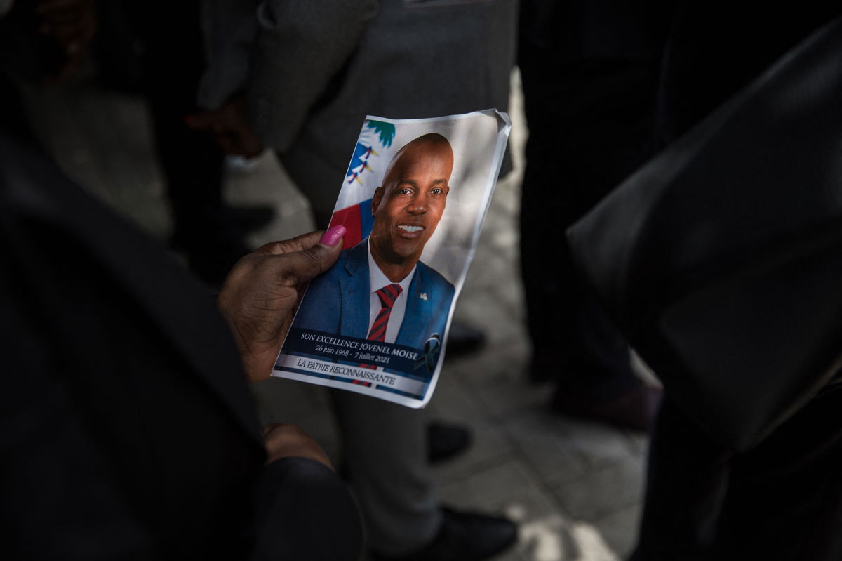 <i>Valerie Baeriswyl/AFP/Getty Images</i><br/>The US has arrested a Colombian man for his alleged involvement in the assassination of Haitian President Jovenel Moise