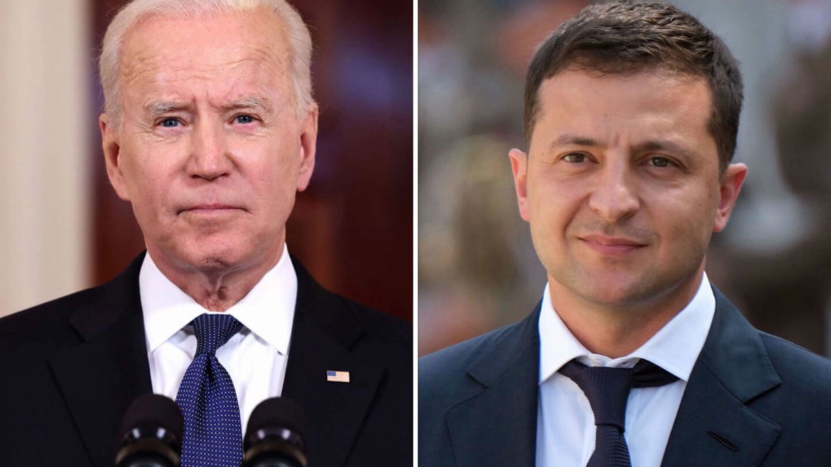 <i>Getty Images</i><br/>President Joe Biden told Ukrainian President Volodymyr Zelensky on January 2
