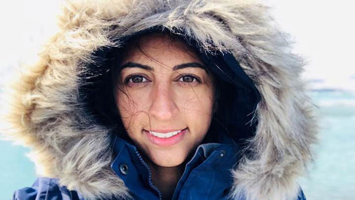<i>courtesy Preet Chandi</i><br/>British-born Sikh army officer Preet Chandi has become the first woman of color to complete a solo expedition to the South Pole.