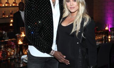Tristan Thompson and Khloé Kardashian in 2018.