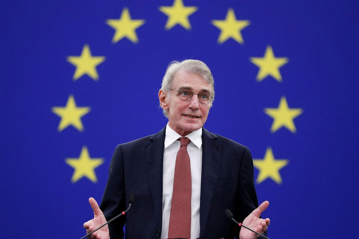 <i>Julien Warnand/AFP/Getty Images</i><br/>European Parliament President David Sassoli