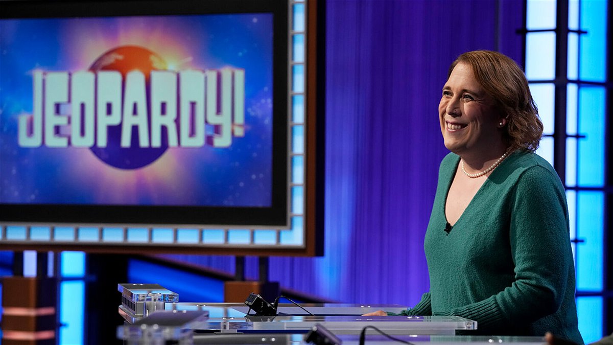 <i>Jeopardy Productions/Sony Pictures Television</i><br/>Amy Schneider had a 40-game run on the show.