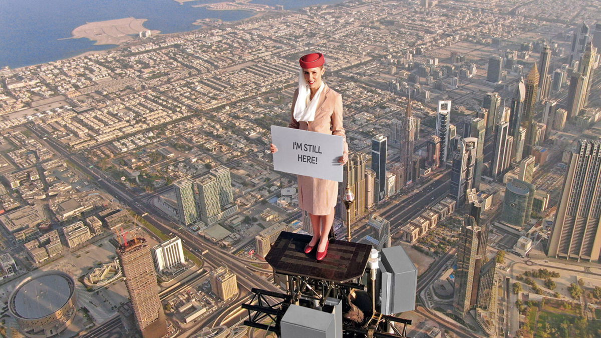 <i>Emirates</i><br/>Emirates is soaring up and around the Burj Khalifa for another edition of its viral ad campaign