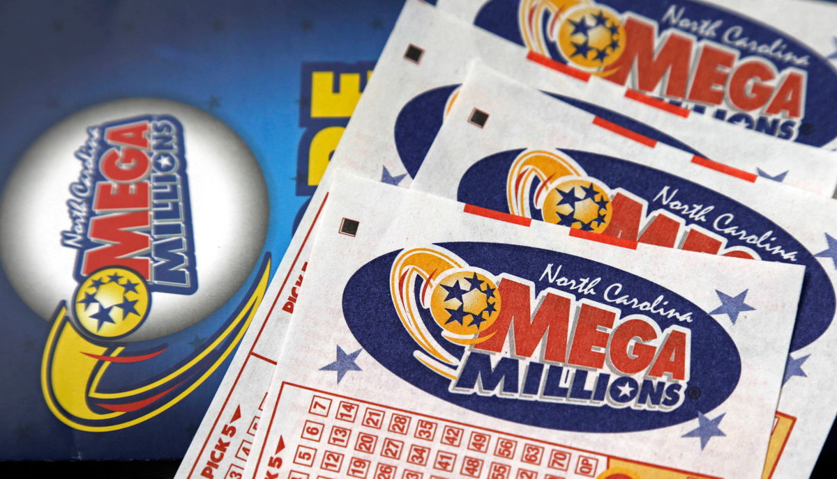 <i>Gerry Broome/AP</i><br/>This 2016 file photo shows Mega Millions lottery tickets near Burlington