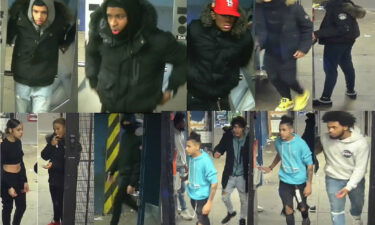 Police released photos of people wanted in connection with the attack.