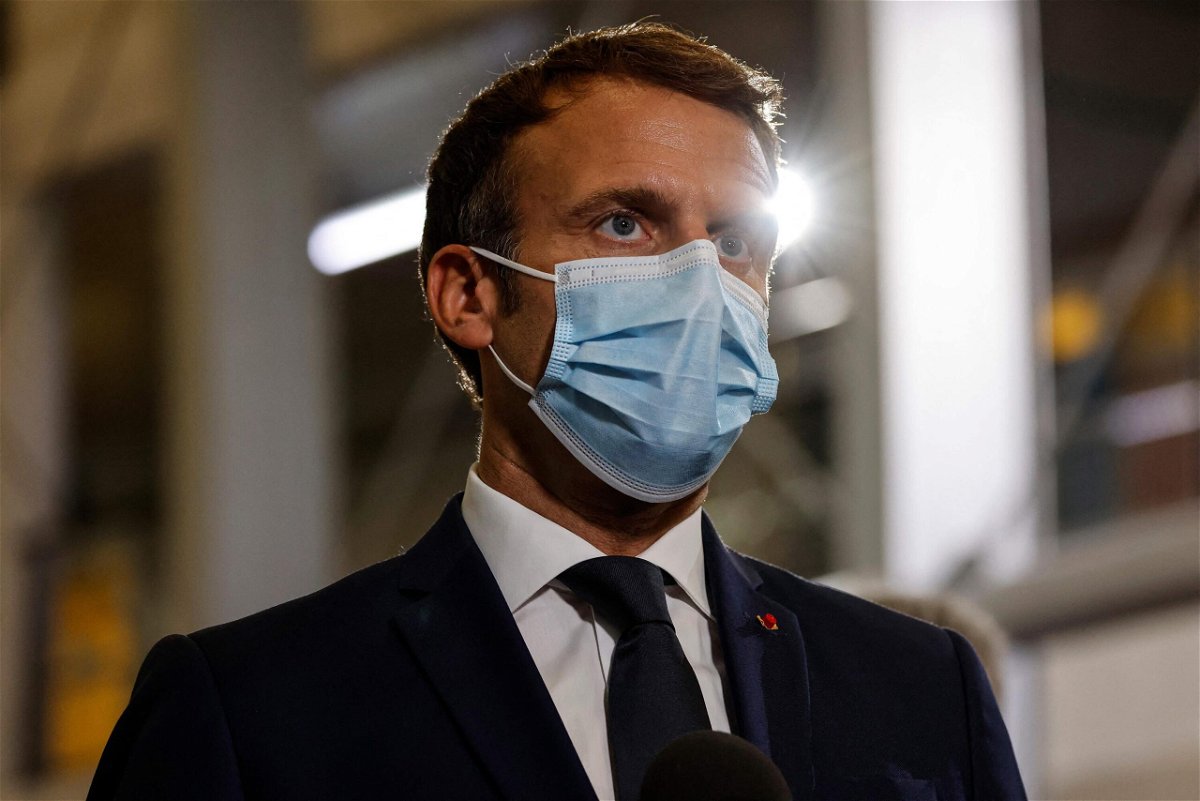 <i>LUDOVIC MARIN/AFP/Getty Images</i><br/>French President Emmanuel Macron has said he 