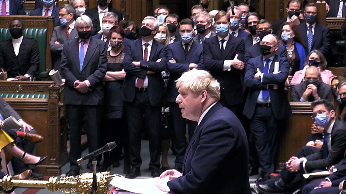 <i>Parliament TV</i><br/>UK Prime Minister Boris Johnson has denied claims he was told in advance that a 