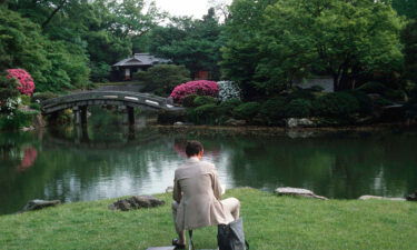 During a royal tour of Japan