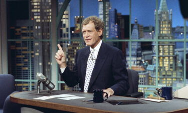 David Letterman on 'Late Night' in 1993. Letterman is scheduled to make a guest appearance for the show's anniversary.