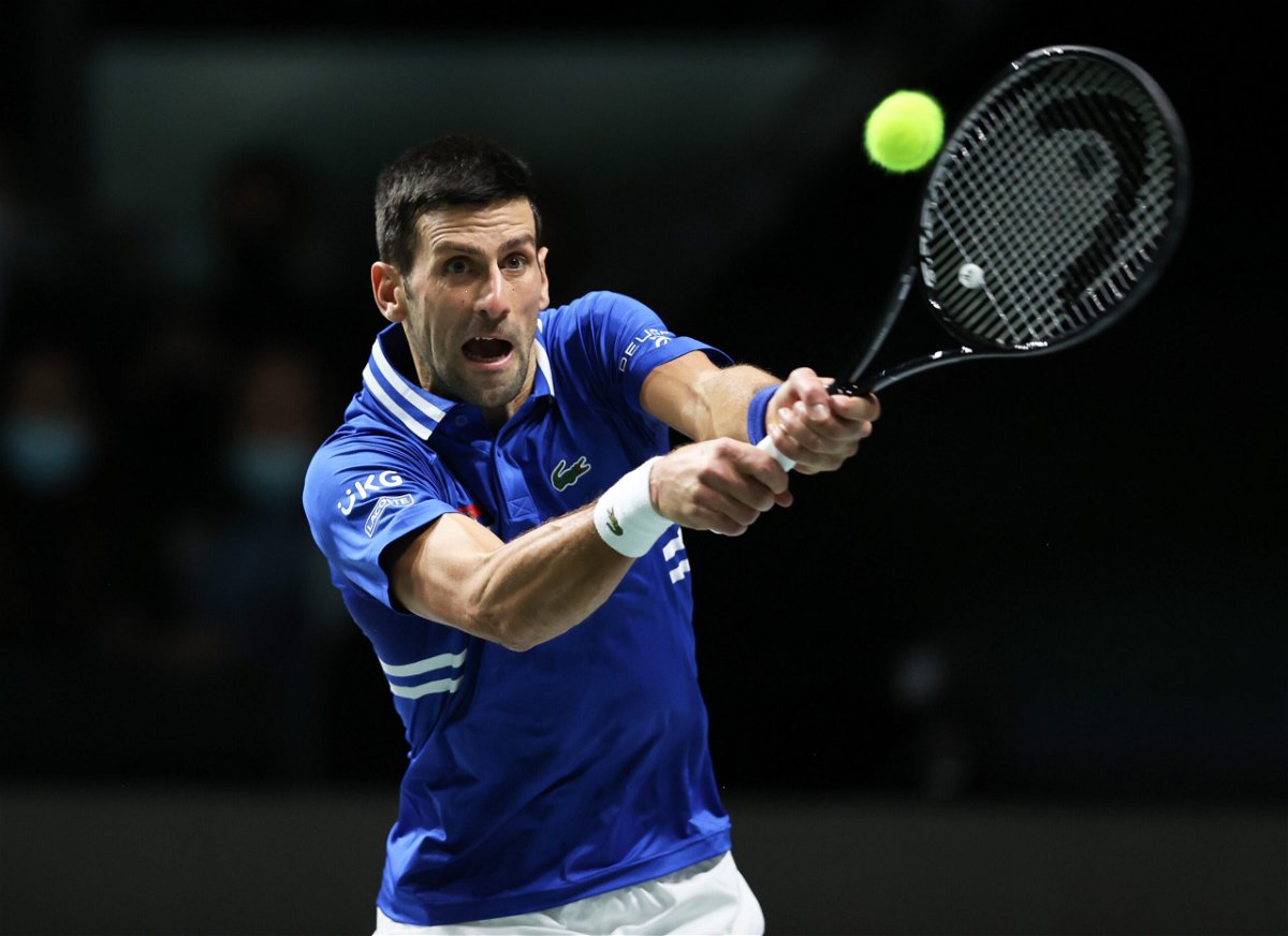 <i>Clive Brunskill/Getty Images Europe/Getty Images</i><br/>Novak Djokovic is being 