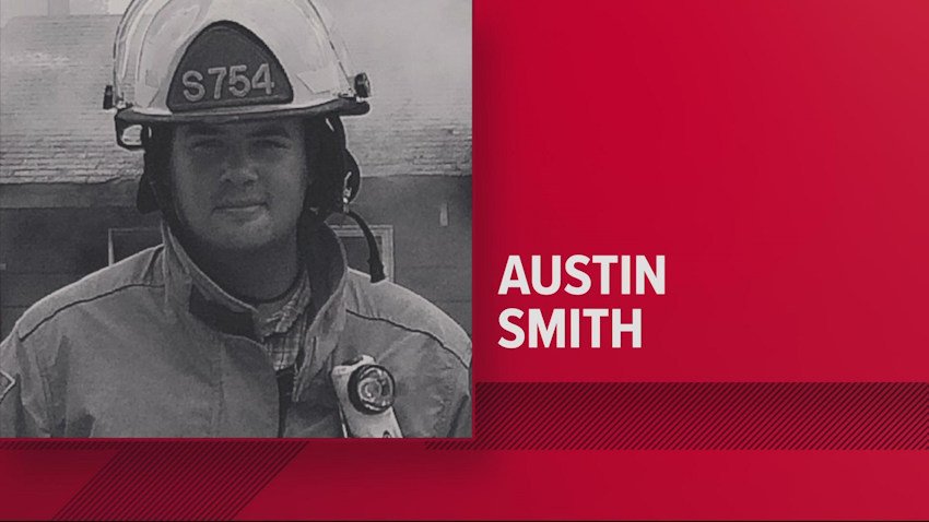 St. Paul volunteer firefighter Austin Smith