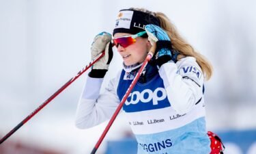 Jessie Diggins at the 2021 Ulricehamn World Cup