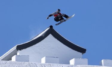 Red Gerard competes at the 2022 Winter Olympics