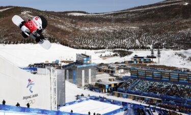 Shaun White of Team USA in action during the 2022 Winter Olympics