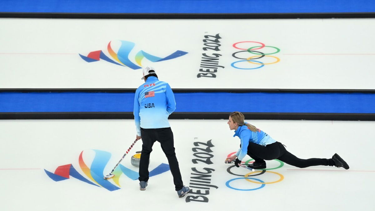 Team USA mixed doubles curling